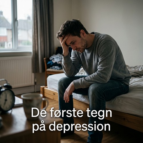 De første tegn på depression